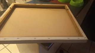 Le Rose wall picture on wooden frame