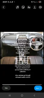 2019 ISUZU D-MAX 250 HO HI-RIDE P/U D/CPrice R109,999•Price lcludes admin fee and license fee. •Mile