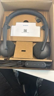 Dell WH3024 AI-based Noise Cancellation Wired Headset NEW