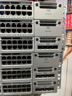 Cisco WS-C3850-24P-C 24 Port PoE Managed Switch Pre-owned.