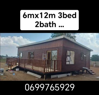Two bedroom log home for sale