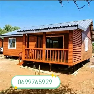 6x9 two bedroom log home