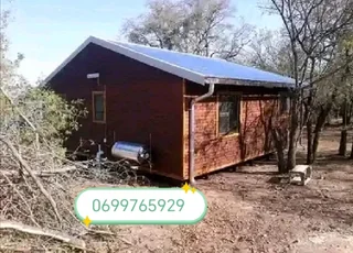 Two bedroom log home for sale