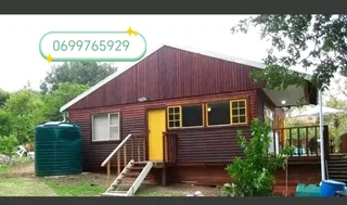 Two bedroom log home for sale