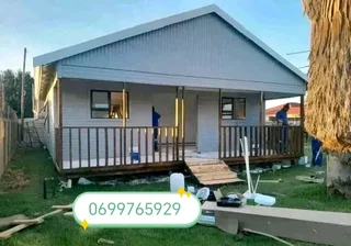 Two bedroom log home