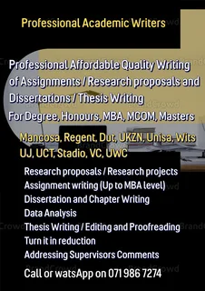 Research proposals / Assignments / Exams/ Research projects and Dissertation writing assistance