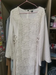 Cream Dress size medium/large