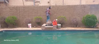 Thatching. Lapa.  Swimming pool