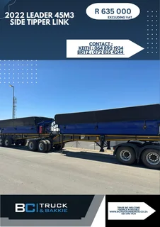 Leader 45m3 Side Tipperlink