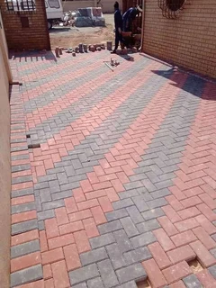 Bricks paving