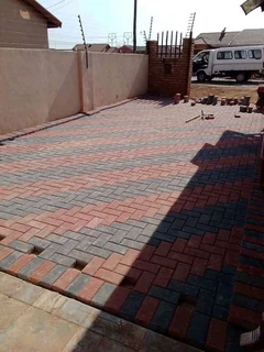 Bricks paving