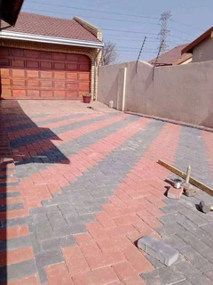 Bricks paving