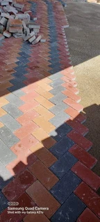 Bricks paving