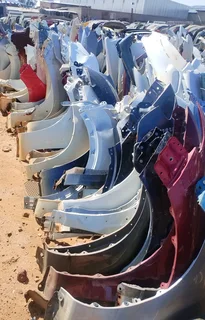 Bumpers, doors, fenders, boots, bonnets