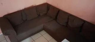 Brown couch