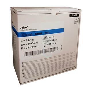 Jelco IV Catheter 22G - Radiopaque