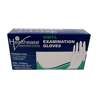 Healthease Vinyl Gloves (S, M, L, XL ) - KZN (R65.00 - R84.00)