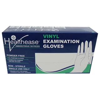 Healthease Vinyl Gloves - JHB (From R65.00 -R84.00)