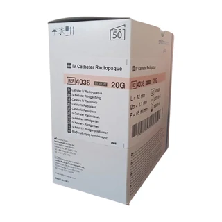 Jelco IV Catheter 20G - Radiopaque
