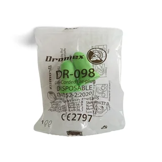 Dromex Cordless Disposable Earplugs - DR098 (2000 units)