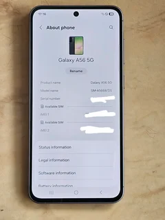 SAMSUNG A56 256GB DUAL SIM