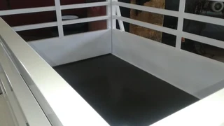 Fleetco 2m single axel unbraked utility trailer