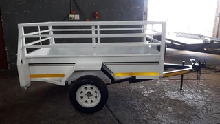 Fleetco 2m single axel unbraked utility trailer