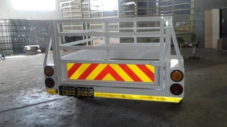 Fleetco 2m single axel unbraked utility trailer