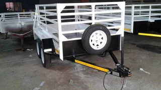 Fleetco Plate size single axel unbraked utility trailer