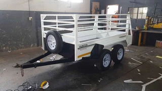 Fleetco Plate size single axel unbraked utility trailer