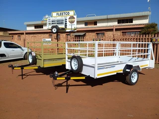 Fleetco 3m Cheapy single axel unbraked utility trailer