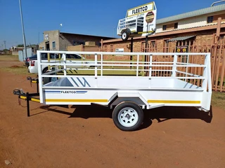 Fleetco 3m Cheapy single axel unbraked utility trailer