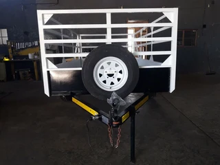 Fleetco 3m single axel unbraked utility trailer with 14&#34; tyres