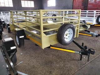 Fleetco 3m single axel unbraked utility trailer with 14&#34; tyres