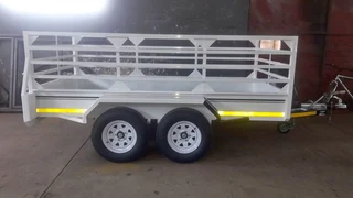 Fleetco 3m double axel with double brake utility trailer