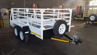 Fleetco 3m double axel with double brake utility trailer