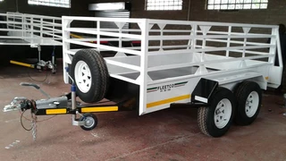 Fleetco 3m double axel with double brake utility trailer