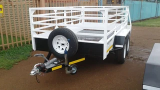 Fleetco 3m double axel with double brake utility trailer