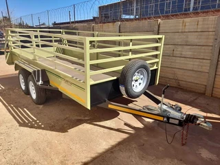 Fleetco 4m double axel with double brake 2.5 Ton utility trailer