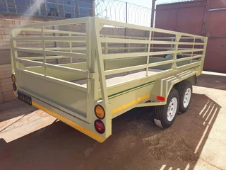 Fleetco 4m double axel with double brake 2.5 Ton utility trailer