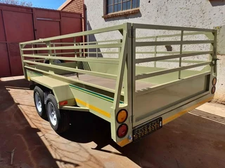 Fleetco 4m double axel with double brake 2.5 Ton utility trailer