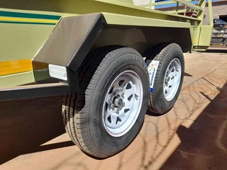 Fleetco 4m double axel with double brake 2.5 Ton utility trailer