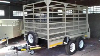 Fleetco Small cattle trailer 2.450m unbraked