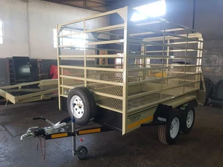 Fleetco Small cattle trailer 2.450m unbraked