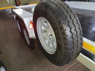 Fleetco Car trailer 4m Tilt double axel with single brake 1.5 ton