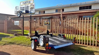 Fleetco Swivel Easy loader 2 Bike trailer