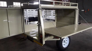 Fleetco Box trailer 2m single axel unbraked