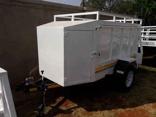 Fleetco Box trailer 2m single axel unbraked