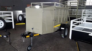 Fleetco Box trailer 2m single axel unbraked