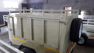 Fleetco Box trailer 2m single axel unbraked